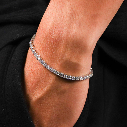The Ice Moissanite Tennis Bracelet