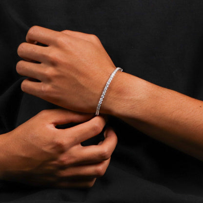 The Ice Moissanite Tennis Bracelet