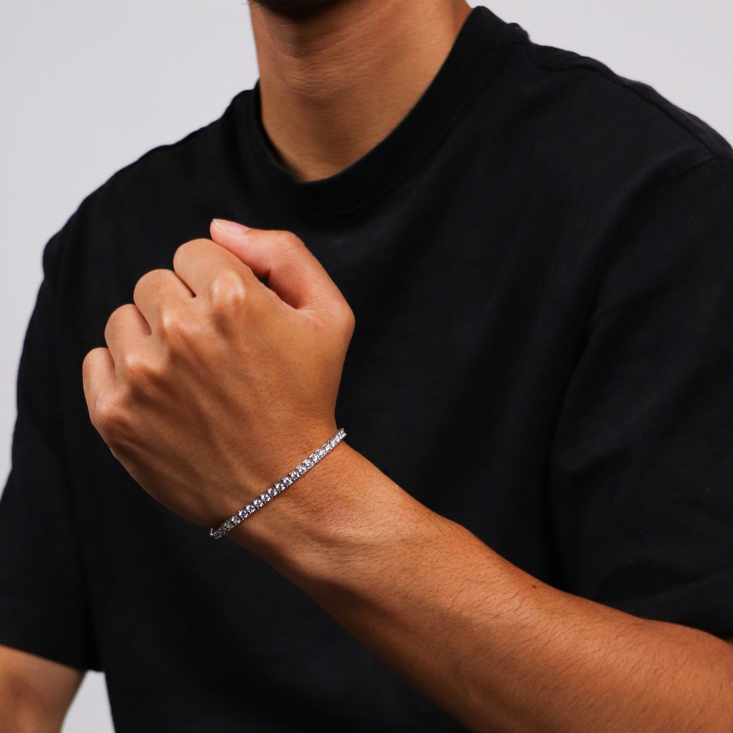 The Ice Moissanite Tennis Bracelet