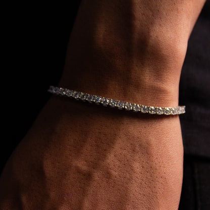 The Ice Moissanite Tennis Bracelet